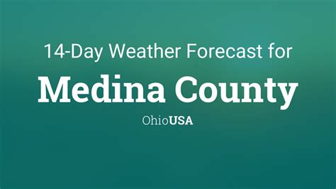 medina oh weather tomorrow